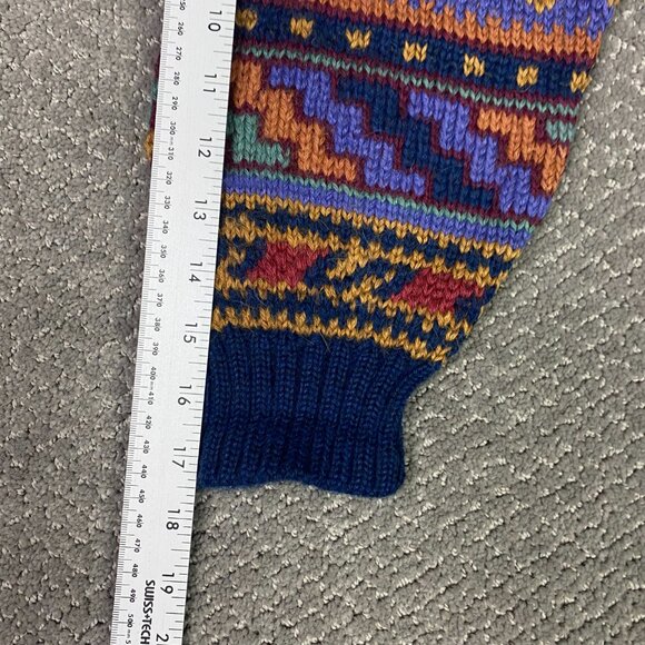 The Peruvian Connection Alpaca Sweater Women's Crewneck Aztec Southwestern - Picture 10 of 10
